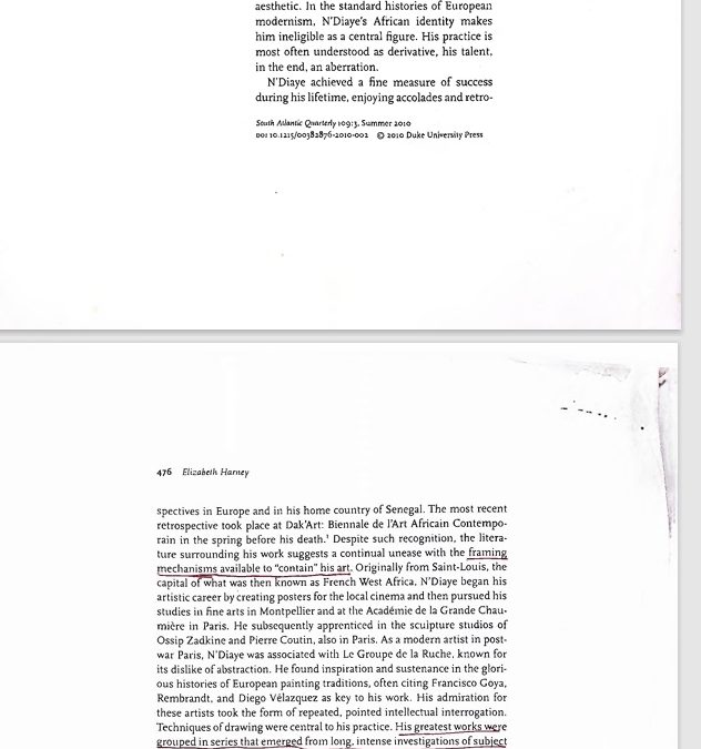 The densities of Modernism -Elizabeth Harney