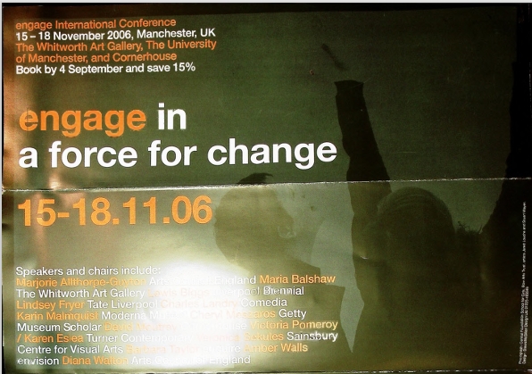Engage in a force for change