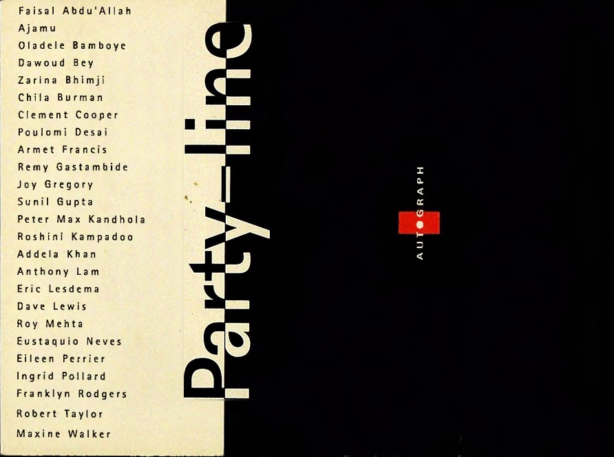 Autograph: “Party-line” CD-ROM Multimedia Showcase Brochure