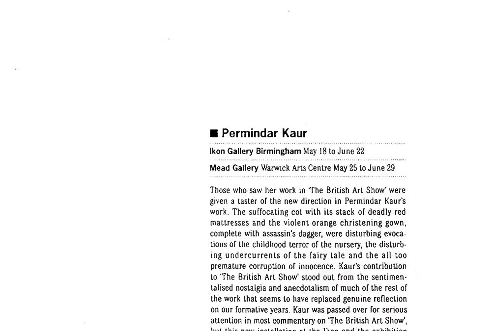 Permindar Kaur by Piers Masterson